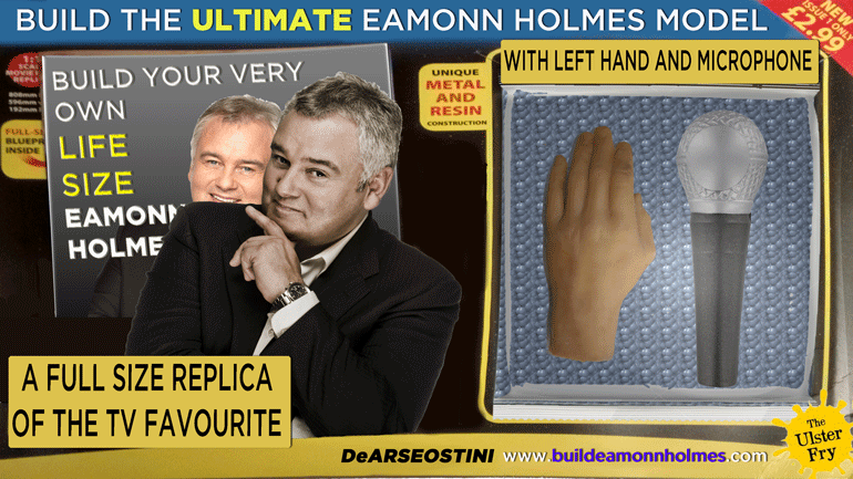 “Build your own” Eamonn Holmes model to hit stores on Monday