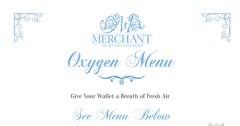 Merchant Hotel to launch new oxygen menu