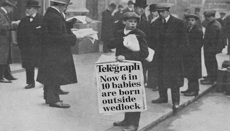 Time travelling journalists take over at Belfast Telegraph