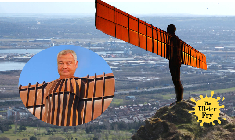 Gigantic statue of Eamonn Holmes to be erected on Cavehill