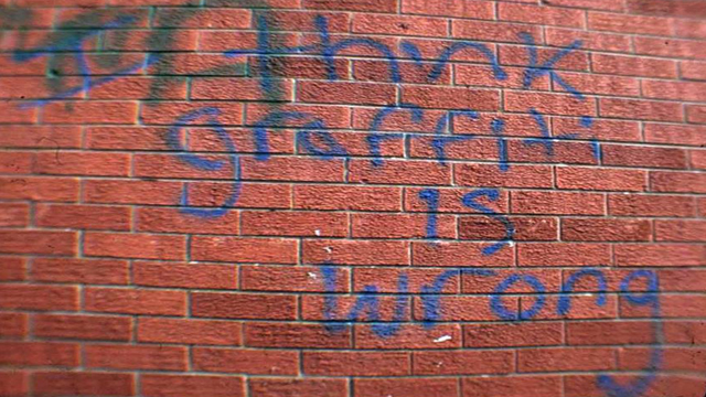 1. Graffiti is wrong