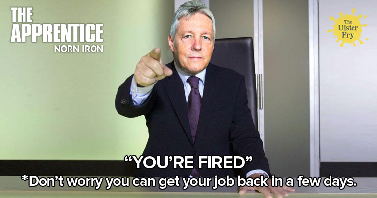 Peter Robinson set to front The Apprentice NI