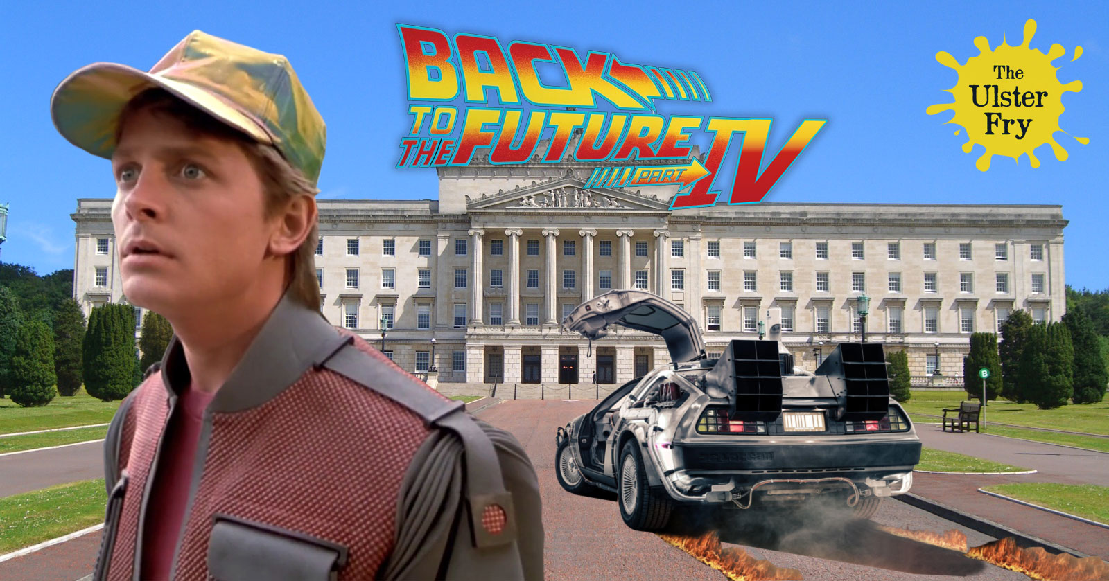 Marty McFly to give NI politicians ‘a good boot up the hole’ in new sequel