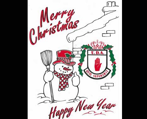 This UDA Christmas Card