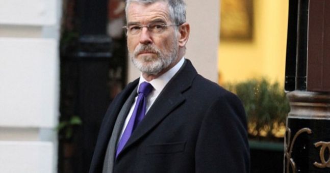 Pierce Brosnan set to ruin uncanny Adams portrayal with awful Belfast accent