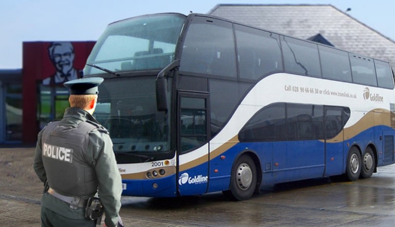Ulsterbus hijacker “just trying to avoid wife” say police
