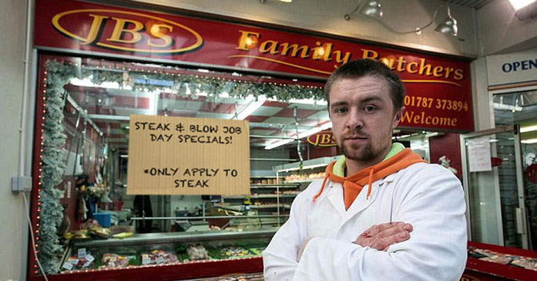 Jobs blow for local butcher as steak day is hijacked