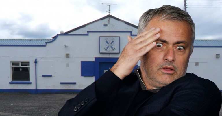 Jose Mourinho accidentally appointed manager of Limavady United