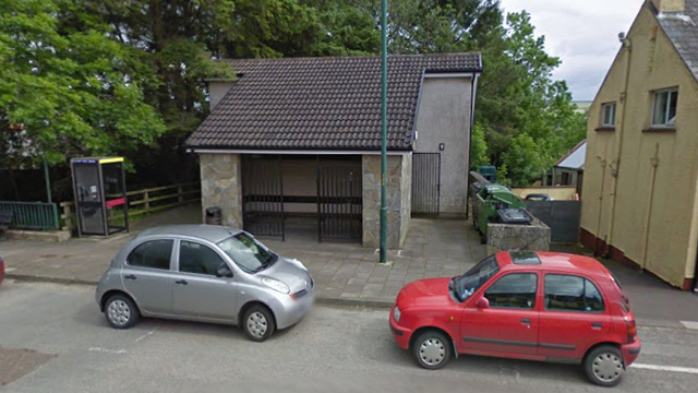 The toilet block in Gortin