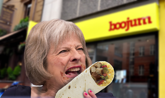 Theresa May Burrito (The Therrito)
