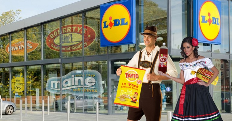 “Our European stores are full of weird Northern Irish stuff” admits Lidl