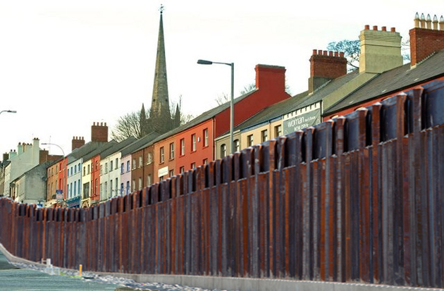 Donald Trump vows to build wall around Lisburn