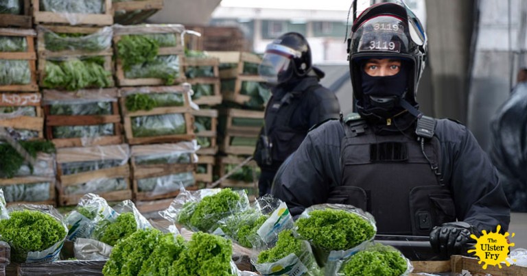 South Armagh lettuce smuggling operation raided by PSNI