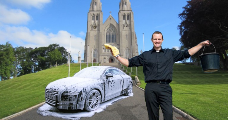 Armagh church outshines Galway drive-thru with ‘Car wAsh Wednesday’
