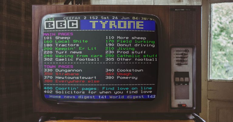 Co Tyrone to get Ceefax ‘by 2022’ as part of DUP/Tory technology deal