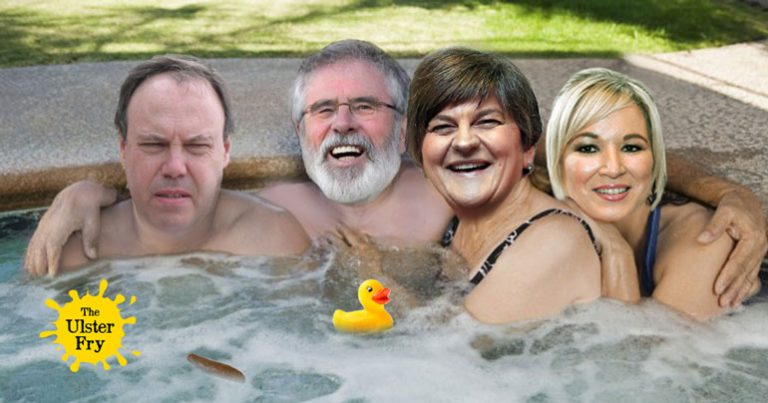 Talks drag on to allow parties to spend more time in new Stormont hot tub