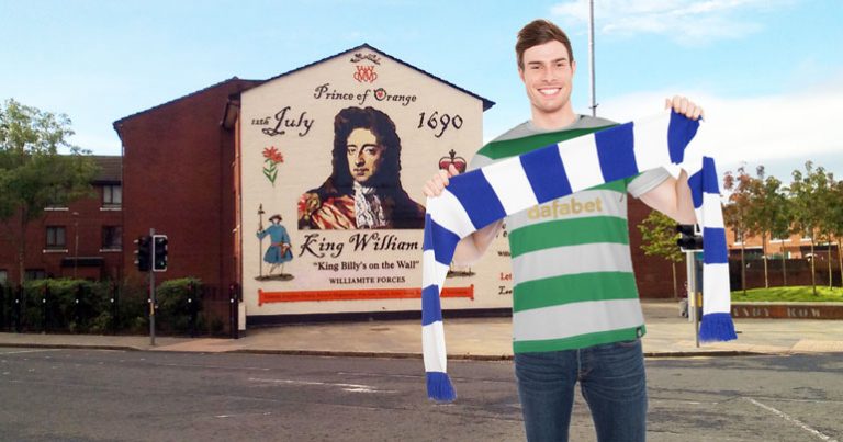 Local football fans torn between love for both Linfield and Celtic