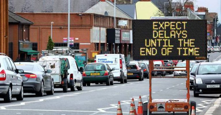 Commuter rescued after three days stranded in Belfast traffic