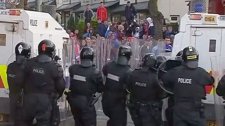 Rioting in Belfast amid fears of sausage roll ban