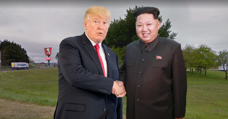 Trump-Kim talks to be held on Castledawson Roundabout