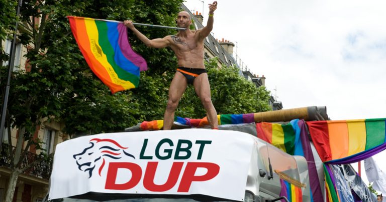 Gay DUP members set to protest against themselves during Pride parade