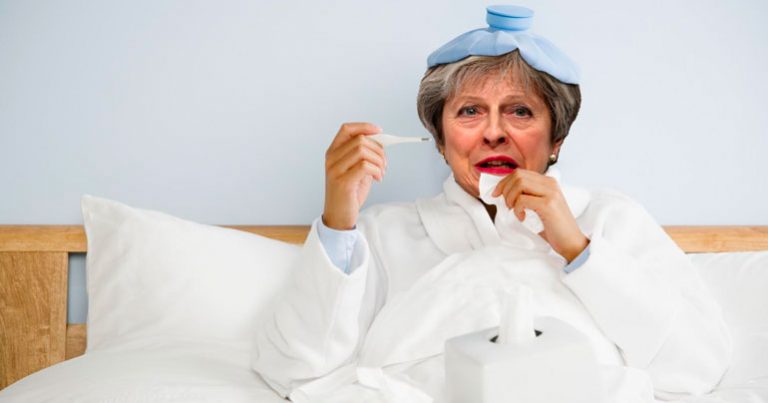 Theresa May set to throw the head and go long term sick