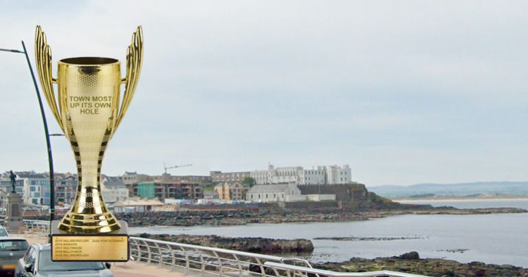 Portstewart wins “Town Most Up Its Own Hole” 2020 after extra-time drama